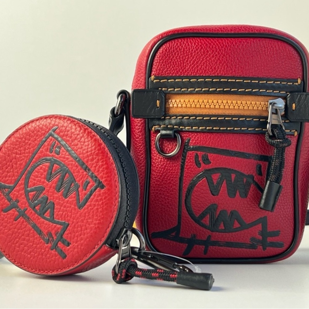 COACH X CHINA Super Rare REXY Limited Edition Guang YU Dylan 10 Crossbody Pouch